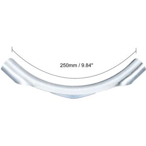 Unique PEX Tube Bend Support, PEX Tube Metal 90 Degree Elbow Bend Support for Copper PEX Pipe - Silver 25mm, 5Pcs Unique PEX Tube Bend Support, PEX Tube Metal 90 Degree Elbow Bend Support for Copper PEX Pipe - Silver 25mm, 5Pcs