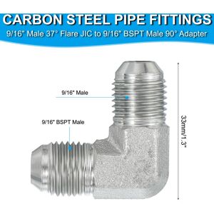 Unique Hex Reducing Nipple Connectors Pipe Adapter, Pipe Fitting Reducer Nipple Adapter Plated Steel Hydraulic Fittings - Silver Tone 9/16 Unique Hex Reducing Nipple Connectors Pipe Adapter, Pipe Fitting Reducer Nipple Adapter Plated Steel Hydraulic Fittings - Silver Tone 9/16