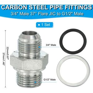 Unique Hex Reducing Nipple Connectors Pipe Adapter BSPT Male, Pipe Fitting Reducer Nipple Adapter Plated Steel Hydraulic Fitting 3/4 Unique Hex Reducing Nipple Connectors Pipe Adapter BSPT Male, Pipe Fitting Reducer Nipple Adapter Plated Steel Hydraulic Fitting 3/4
