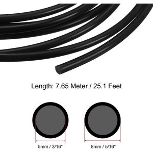 Unique PE Tubing, Flexible Water Tubing Polyethylene Hose Tube for Reverse Osmosis Systems Water Filters Black 3/16 Unique PE Tubing, Flexible Water Tubing Polyethylene Hose Tube for Reverse Osmosis Systems Water Filters Black 3/16