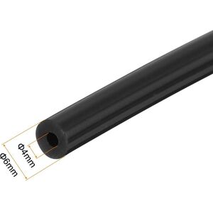 Unique Silicone Tubing, Silicone Rubber Tube Air Hose Water Pipe for Pump Transfer Black 4mm ID x 6mm OD 9.8ft Unique Silicone Tubing, Silicone Rubber Tube Air Hose Water Pipe for Pump Transfer Black 4mm ID x 6mm OD 9.8ft