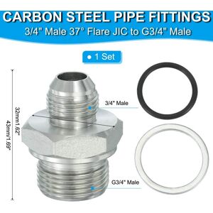 Unique Hex Reducing Nipple Connectors Pipe Adapter BSPT Male, Pipe Fitting Reducer Nipple Adapter Plated Steel Hydraulic Fitting 3/4 Unique Hex Reducing Nipple Connectors Pipe Adapter BSPT Male, Pipe Fitting Reducer Nipple Adapter Plated Steel Hydraulic Fitting 3/4