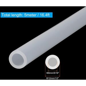 Unique Silicone Tubing High Pure Silicone Hose Tube Flexible Clear Pipe for Home Brewing Water Air Liquid - Transparent 5/16 Unique Silicone Tubing High Pure Silicone Hose Tube Flexible Clear Pipe for Home Brewing Water Air Liquid - Transparent 5/16