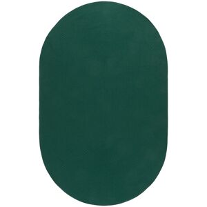 SAFAVIEH Handmade Braided Helky Reversible Rug Green 5' x 7' Oval SAFAVIEH Handmade Braided Helky Reversible Rug Green 5' x 7' Oval