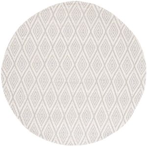 SAFAVIEH Handmade Marbella Austra Wool Rug Light Blue/Ivory 6' Round SAFAVIEH Handmade Marbella Austra Wool Rug Light Blue/Ivory 6' Round