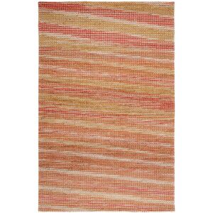 SAFAVIEH Handmade Marbella Unity Jute & Wool Rug Natural/Red 4' x 6' SAFAVIEH Handmade Marbella Unity Jute & Wool Rug Natural/Red 4' x 6'