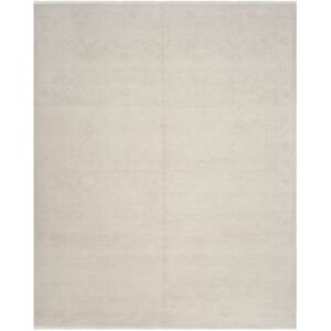 SAFAVIEH Couture Hand-knotted Oushak Raimunda Traditional Oriental Wool Rug with Fringe Light Blue/Ivory 9' x 12' SAFAVIEH Couture Hand-knotted Oushak Raimunda Traditional Oriental Wool Rug with Fringe Light Blue/Ivory 9' x 12'