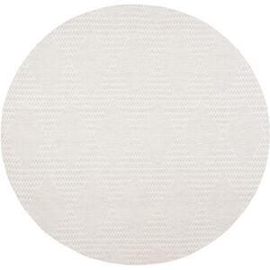 SAFAVIEH Handmade Marbella Hatsue Modern Viscose Rug Silver/Ivory 6' Round SAFAVIEH Handmade Marbella Hatsue Modern Viscose Rug Silver/Ivory 6' Round