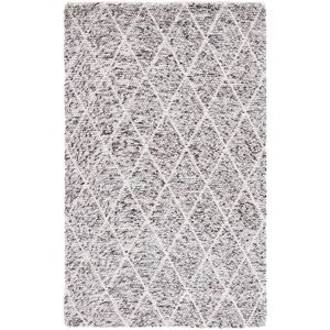 SAFAVIEH Handmade Natura Hilpa Wool Rug Ivory/Stone 6' x 9' SAFAVIEH Handmade Natura Hilpa Wool Rug Ivory/Stone 6' x 9'
