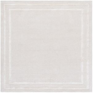 Lauren Ralph Lauren Handmade Roelien Wool Rug Ivory 6' Square Lauren Ralph Lauren Handmade Roelien Wool Rug Ivory 6' Square