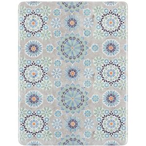 SAFAVIEH Kitchen Mat Giti Non-Slip PVC Kitchen Floor Area Rug Ivory/Blue 1'6 SAFAVIEH Kitchen Mat Giti Non-Slip PVC Kitchen Floor Area Rug Ivory/Blue 1'6