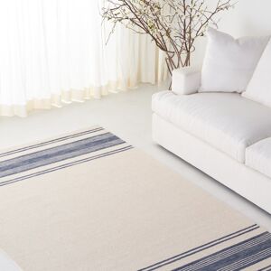 SAFAVIEH Handmade Lauren Ralph Lauren Alissone Wool Rug Ivory/Blue 3' x 5' SAFAVIEH Handmade Lauren Ralph Lauren Alissone Wool Rug Ivory/Blue 3' x 5'