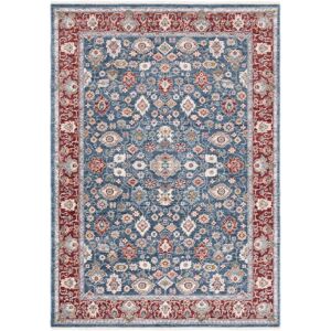SAFAVIEH Lauren Ralph Lauren Bernardica Rug Blue/Red 4' x 6' SAFAVIEH Lauren Ralph Lauren Bernardica Rug Blue/Red 4' x 6'