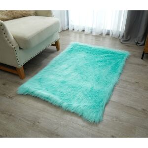 Nanshing Lexie Sheepskin Shaggy Area Rug,Comfortable for Living Room, Bedroom - 2.5' x 3.8' Mint 2' x 3' Nanshing Lexie Sheepskin Shaggy Area Rug,Comfortable for Living Room, Bedroom - 2.5' x 3.8' Mint 2' x 3'