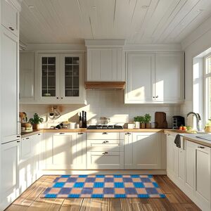 Ray Star wear-resistant printed kitchen wonderful mat Great Blue 20 Ray Star wear-resistant printed kitchen wonderful mat Great Blue 20