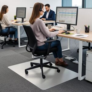 Floortex Computex® Anti-Static Vinyl Rectangular Chair Mat for Carpets up to 3/8 Clear 60.0 In. X 48.0 In. X 0.11 In. Floortex Computex® Anti-Static Vinyl Rectangular Chair Mat for Carpets up to 3/8 Clear 60.0 In. X 48.0 In. X 0.11 In.