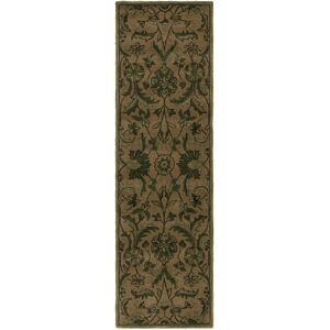 SAFAVIEH Handmade Antiquity Arie Traditional Oriental Wool Rug Olive/Green 2'3 SAFAVIEH Handmade Antiquity Arie Traditional Oriental Wool Rug Olive/Green 2'3