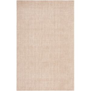 SAFAVIEH Handmade Himalaya Mayyadah Solid Wool Rug Beige 4' x 6' SAFAVIEH Handmade Himalaya Mayyadah Solid Wool Rug Beige 4' x 6'