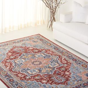 Lauren Ralph Lauren Gieze Transitional Rug Blue/Red Ivory 8' x 10' Lauren Ralph Lauren Gieze Transitional Rug Blue/Red Ivory 8' x 10'