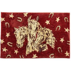Paseo Road by HiEnd Accents Tasha Polizzi for Paseo Road Patchwork Bandana Red Horses Jacquard Bath & Kitchen Rug, 24 Red 24 Paseo Road by HiEnd Accents Tasha Polizzi for Paseo Road Patchwork Bandana Red Horses Jacquard Bath & Kitchen Rug, 24 Red 24