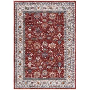 SAFAVIEH Lauren Ralph Lauren Lefka Rug Red/Ivory Blue 5' x 7' SAFAVIEH Lauren Ralph Lauren Lefka Rug Red/Ivory Blue 5' x 7'