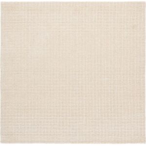 Lauren Ralph Lauren Handmade Timea Wool Rug Ivory 5' Square Lauren Ralph Lauren Handmade Timea Wool Rug Ivory 5' Square