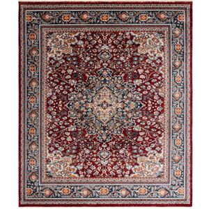 SAFAVIEH Lauren Ralph Lauren Kitza Transitional Rug Red/Navy 7'9 SAFAVIEH Lauren Ralph Lauren Kitza Transitional Rug Red/Navy 7'9