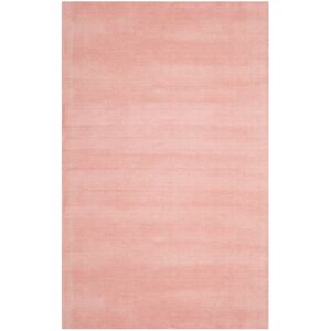 SAFAVIEH Handmade Himalaya Brittani Modern Wool Rug Light Pink 6' x 9' SAFAVIEH Handmade Himalaya Brittani Modern Wool Rug Light Pink 6' x 9'