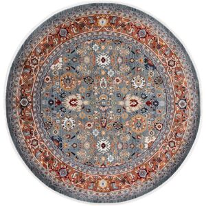 SAFAVIEH Lauren Ralph Lauren Sietha Traditional Rug Blue/Rust 6'7 SAFAVIEH Lauren Ralph Lauren Sietha Traditional Rug Blue/Rust 6'7