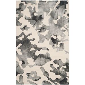 SAFAVIEH Handmade Dip Dye Jacquelynn Watercolor Vintage Boho Wool Rug Beige/Charcoal 5' x 8' SAFAVIEH Handmade Dip Dye Jacquelynn Watercolor Vintage Boho Wool Rug Beige/Charcoal 5' x 8'