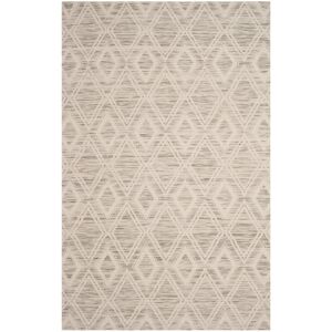 SAFAVIEH Handmade Marbella Asya Diamond Wool Rug Light Brown/Ivory 5' x 8' SAFAVIEH Handmade Marbella Asya Diamond Wool Rug Light Brown/Ivory 5' x 8'