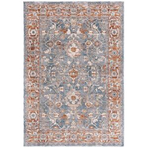 SAFAVIEH Heirloom Yuka Traditional Oriental Rug Grey/Blue Rust 4' x 6' SAFAVIEH Heirloom Yuka Traditional Oriental Rug Grey/Blue Rust 4' x 6'