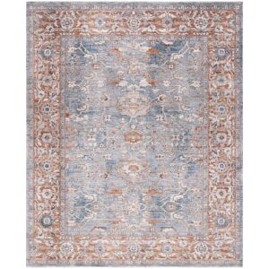 SAFAVIEH Heirloom Yuka Traditional Oriental Rug Grey/Blue Rust 8' x 10' SAFAVIEH Heirloom Yuka Traditional Oriental Rug Grey/Blue Rust 8' x 10'