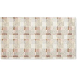 Martha Stewart Stella Owen Plaid Slip-Resistant Kitchen Mat Beige/Brown 20 Martha Stewart Stella Owen Plaid Slip-Resistant Kitchen Mat Beige/Brown 20