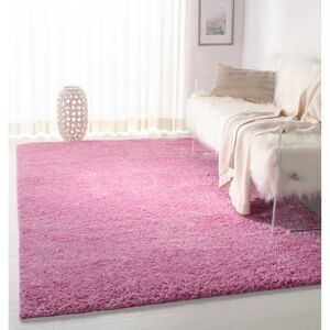 SAFAVIEH August Shag Solid 1.2-inch Thick Area Rug Pink 3' x 5' SAFAVIEH August Shag Solid 1.2-inch Thick Area Rug Pink 3' x 5'