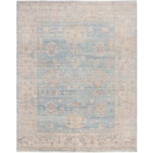 SAFAVIEH Couture Hand-Knotted Oushak Mansoora Traditional Wool Rug Light Gold/Beige 8' x 10' SAFAVIEH Couture Hand-Knotted Oushak Mansoora Traditional Wool Rug Light Gold/Beige 8' x 10'