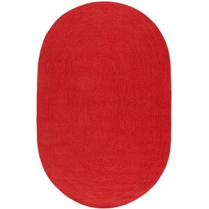 SAFAVIEH Handmade Braided Cosetta Country Rug Rust/Red 6' x 9' Oval SAFAVIEH Handmade Braided Cosetta Country Rug Rust/Red 6' x 9' Oval