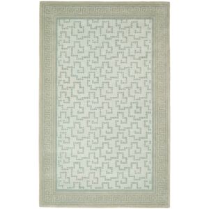 Martha Stewart by SAFAVIEH Handmade Byzantium Wool Rug Rainwater 5' x 8' Martha Stewart by SAFAVIEH Handmade Byzantium Wool Rug Rainwater 5' x 8'