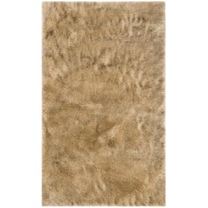 SAFAVIEH Faux Sheep Skin Tera Shag Solid Rug Light Grey/Black 3' x 5' SAFAVIEH Faux Sheep Skin Tera Shag Solid Rug Light Grey/Black 3' x 5'
