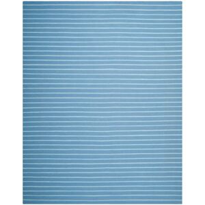 SAFAVIEH Handmade Flatweave Dhurries Jacalyn Modern Wool Rug Blue 8' x 10' SAFAVIEH Handmade Flatweave Dhurries Jacalyn Modern Wool Rug Blue 8' x 10'