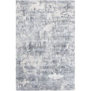 SAFAVIEH Handmade Mirage Naho Modern Abstract Viscose Rug Grey/Silver 6' x 9' SAFAVIEH Handmade Mirage Naho Modern Abstract Viscose Rug Grey/Silver 6' x 9'