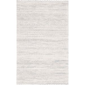 SAFAVIEH Handmade Marbella Suzeta Wool Rug Light Grey 3' x 5' SAFAVIEH Handmade Marbella Suzeta Wool Rug Light Grey 3' x 5'