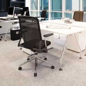 Floortex Advantagemat® Vinyl Lipped Chair Mat for Carpets up to 1/4 Clear 53.0 In. X 45.0 In. X 0.09 In. Floortex Advantagemat® Vinyl Lipped Chair Mat for Carpets up to 1/4 Clear 53.0 In. X 45.0 In. X 0.09 In.