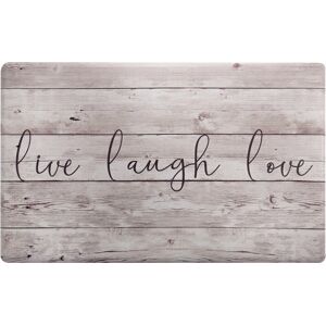 SoHome Cozy Living Live Laugh Love Anti-Fatigue Kitchen Mat, Beige/Brown Beige,Brown 17.5 SoHome Cozy Living Live Laugh Love Anti-Fatigue Kitchen Mat, Beige/Brown Beige,Brown 17.5
