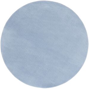 SAFAVIEH Loft Cassie Contemporary Machine Washable Rug Light Blue 6' Round SAFAVIEH Loft Cassie Contemporary Machine Washable Rug Light Blue 6' Round