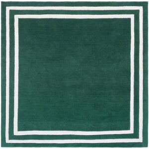 Lauren Ralph Lauren Handmade Roelien Wool Rug Green/Ivory 6' Square Lauren Ralph Lauren Handmade Roelien Wool Rug Green/Ivory 6' Square