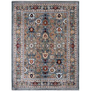 SAFAVIEH Lauren Ralph Lauren Sietha Traditional Rug Blue/Ivory 5' x 7'10 SAFAVIEH Lauren Ralph Lauren Sietha Traditional Rug Blue/Ivory 5' x 7'10