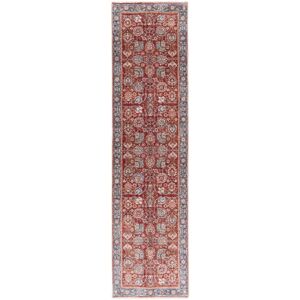 Lauren Ralph Lauren Eriko Traditional Oriental Rug Red/Navy Ivory 2' x 8' Runner Lauren Ralph Lauren Eriko Traditional Oriental Rug Red/Navy Ivory 2' x 8' Runner