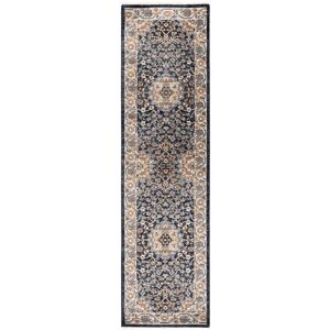 SAFAVIEH Lauren Ralph Lauren Kitza Transitional Rug Ivory/Navy 2' x 8' Runner SAFAVIEH Lauren Ralph Lauren Kitza Transitional Rug Ivory/Navy 2' x 8' Runner
