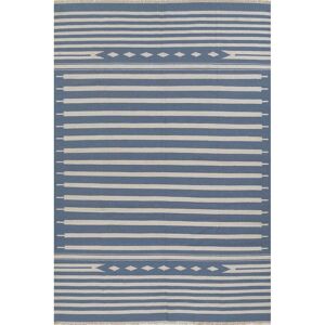 Erin Gates by Momeni Thompson Billings Denim Hand Woven Wool Area Rug Blue 5' X 7'6 Erin Gates by Momeni Thompson Billings Denim Hand Woven Wool Area Rug Blue 5' X 7'6